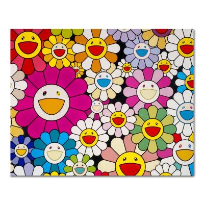 엄마의지혜 아디코 DIY 페인팅 정물화 명화그리기 50 x 40 cm, 웃는 꽃들(PG06)