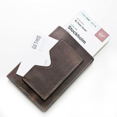 게티스 [천삼백케이] [게티스] 천연 가죽 여권 커버 (카드포켓 horizontal - 버팔로)