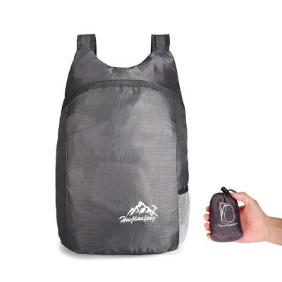 접는가방 DS 초경량 접이식 여행 방수 백팩 배낭 보조 가방, 회색