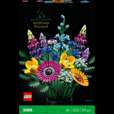 레고꽃 레고 아이콘즈 10313 야생화 꽃다발, 혼합색상