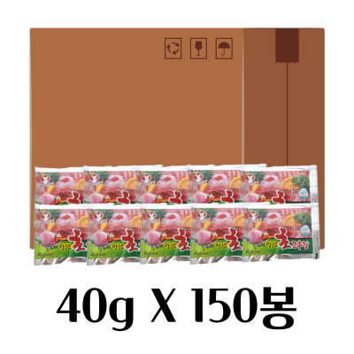 봄초대장 진조미 초장10호(40gX150봉), 40g