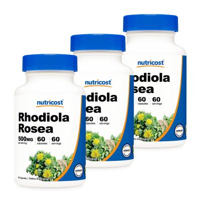 로디올라 로디올라 로제아 비건캡슐 500mg 60캡슐, 3병, 단품