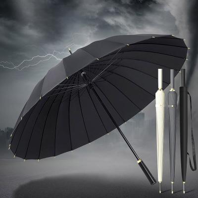 튼튼한장우산 24k 튼튼한 대형 장우산 태풍 골프 우산 커버포함 1+1