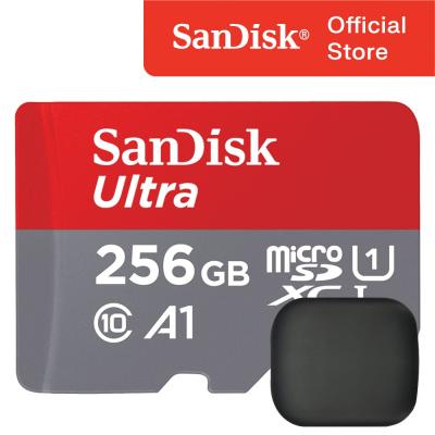 sd카드 샌디스크 울트라 A1 마이크로 SD 카드 / 메모리 보관 케이스, 256GB