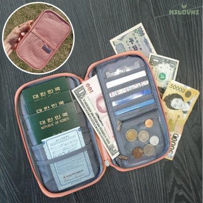 피엘라벤가방 milovhi 해외 여행 패밀리 여권 파우치 가방 가족 여권 케이스 커플 여권 지갑